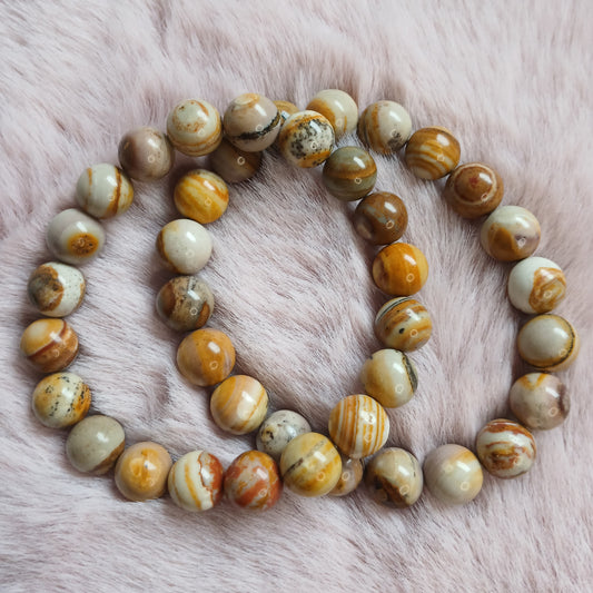 Abendroth-Rhyolith 10 mm Armband