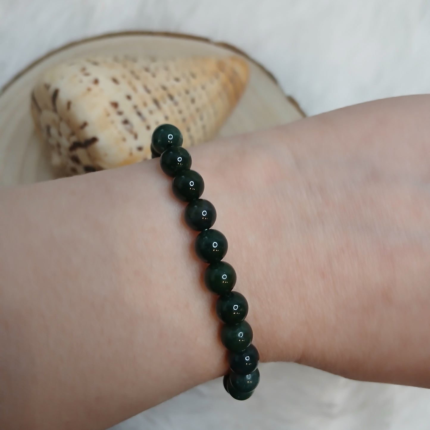 Heliotrop 6mm Armband