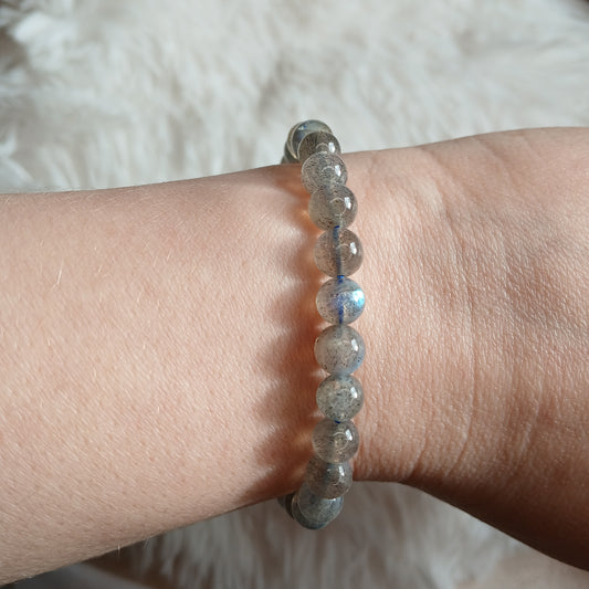 Labradorit 7-8mm Armband