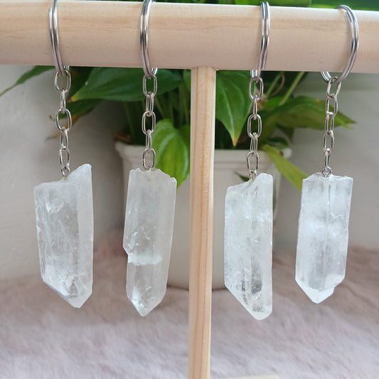 Bergkristall Schlüsselanhänger