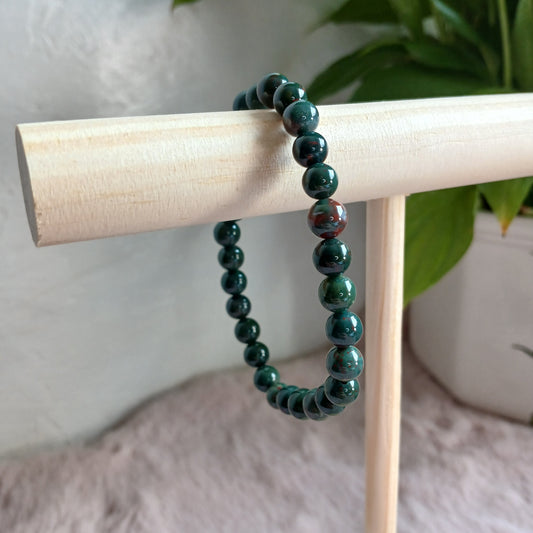 Heliotrop 6mm Armband