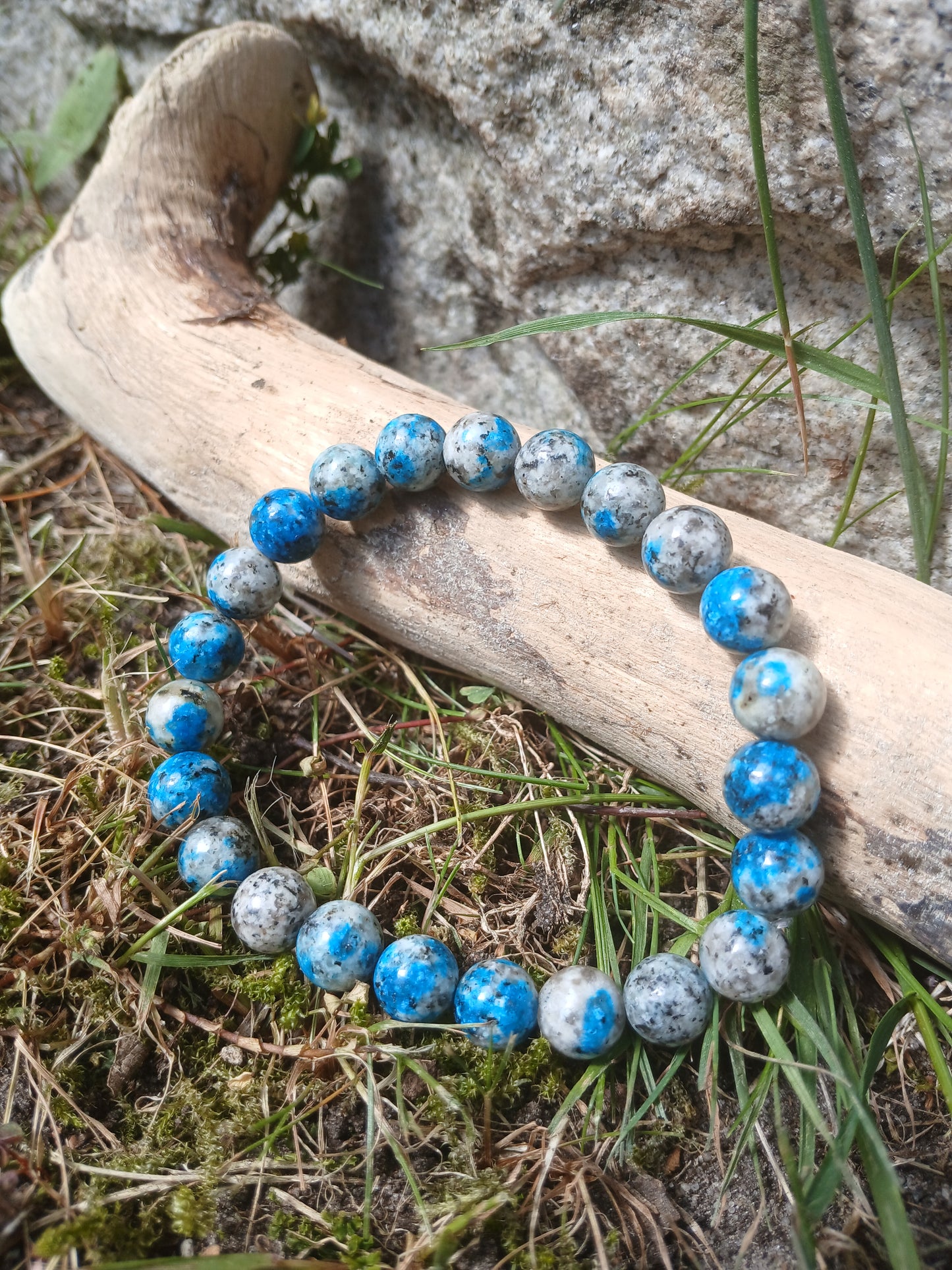 Azurit Armband 8 mm