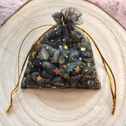 Labradorit Chips 100 Gramm