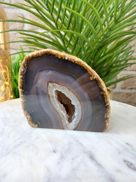 Druzy achat Freiform, aus Brasilien