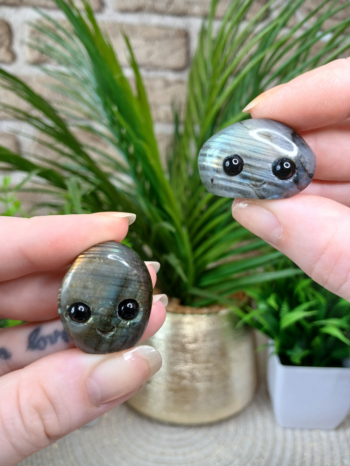 Labradorit Figuren