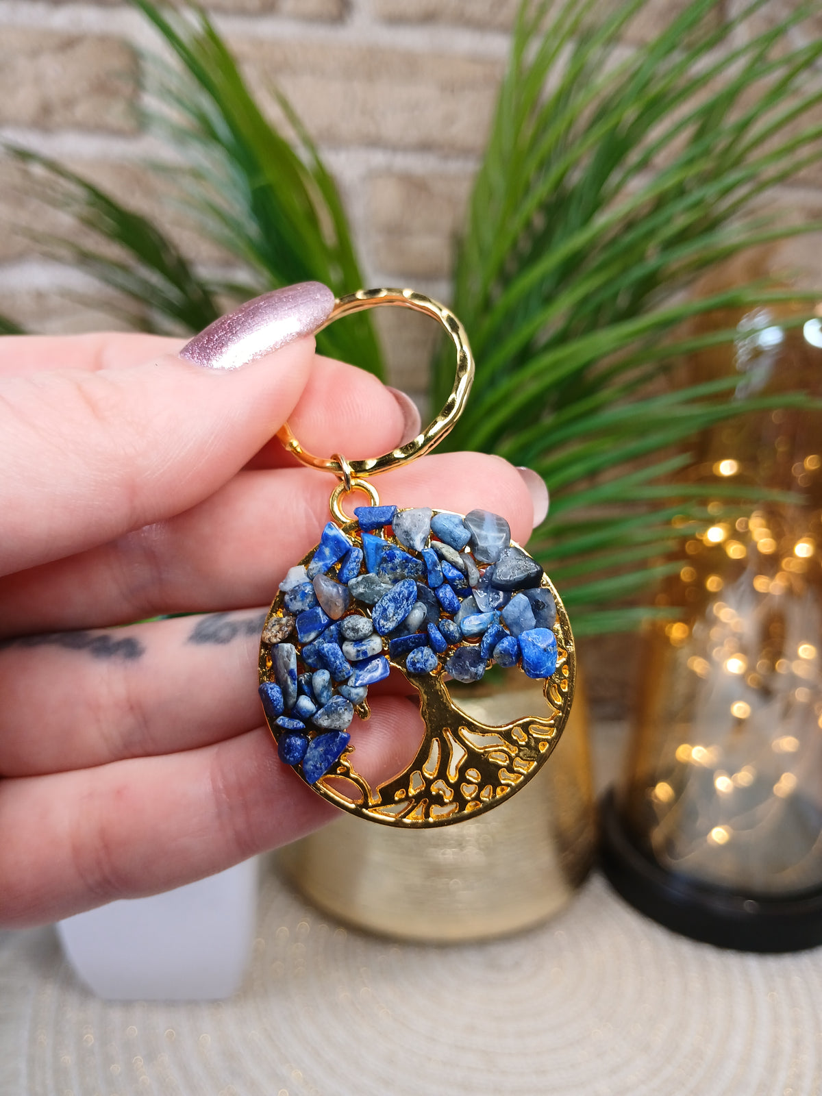 Lapislazuli Schlüsselanhänger