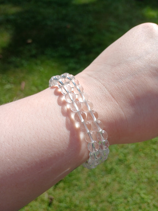 Bergkristall Armband 6mm