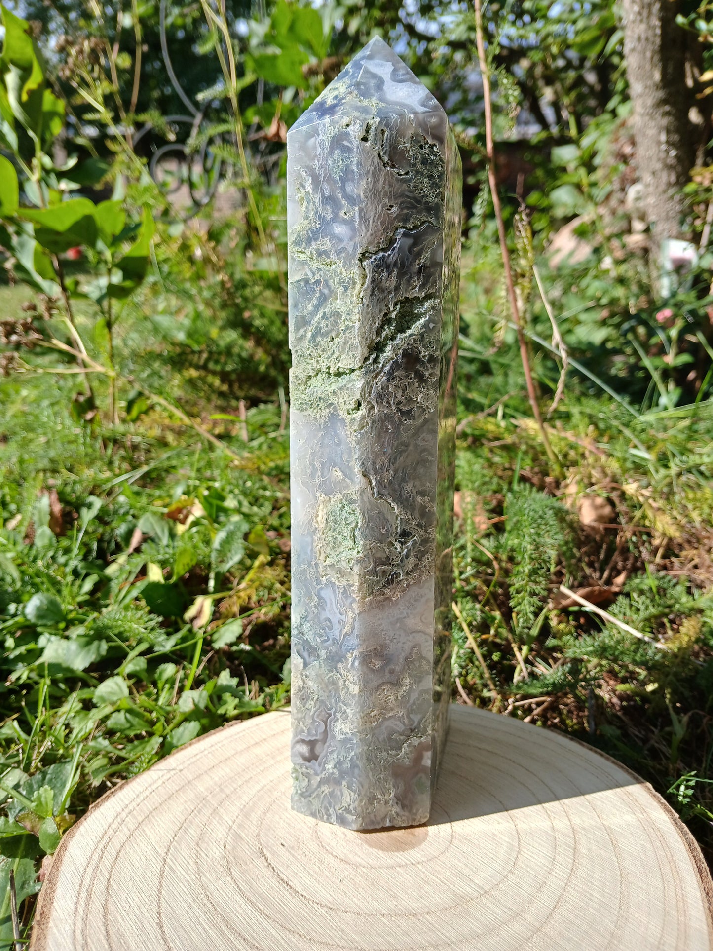 Moosachat Turm 21 cm