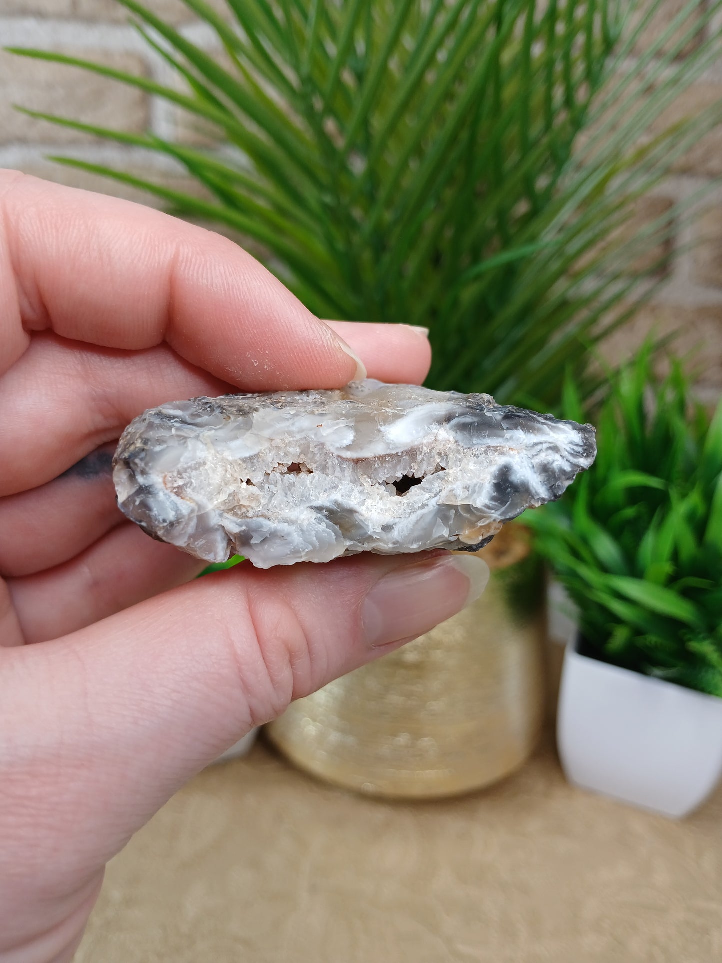 Achat Geode (Anschnitt)