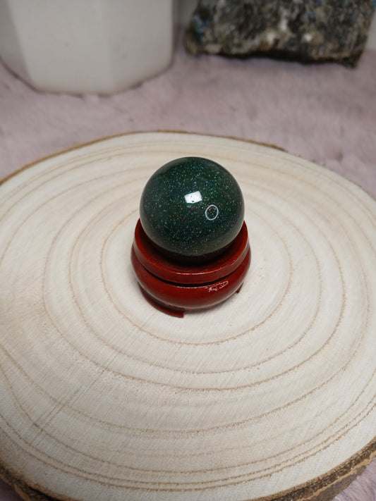 Heliotrop Kugel 30mm