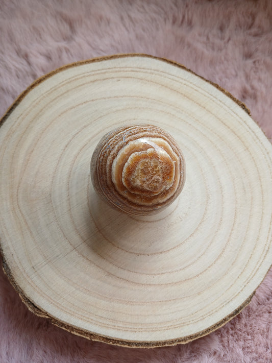 Aragonit Kugel braun 40 mm B-Qualität