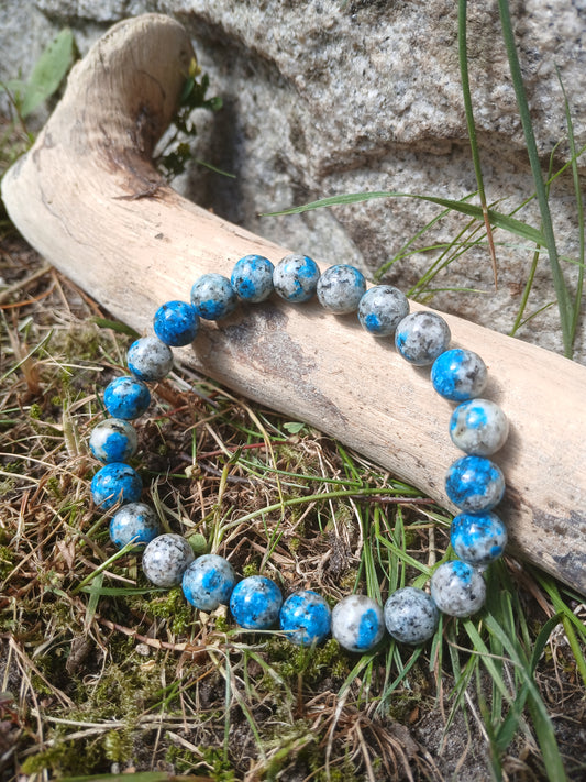 Azurit Armband 8 mm