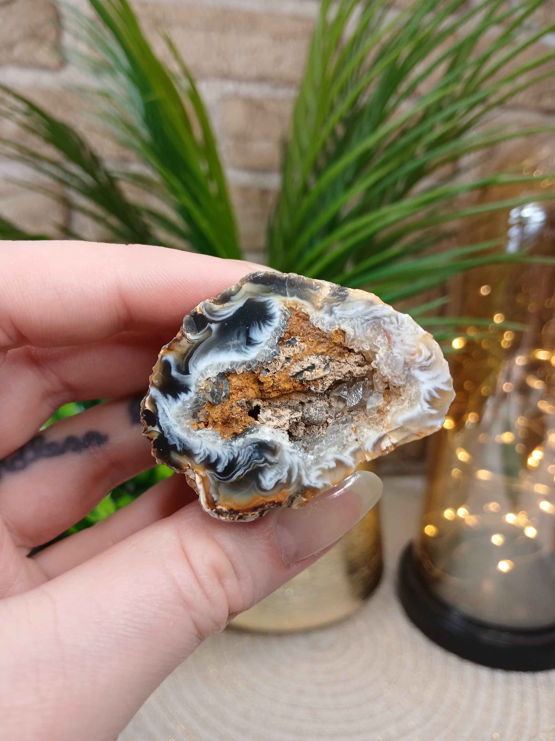 Achat Geode (Anschnitt) 