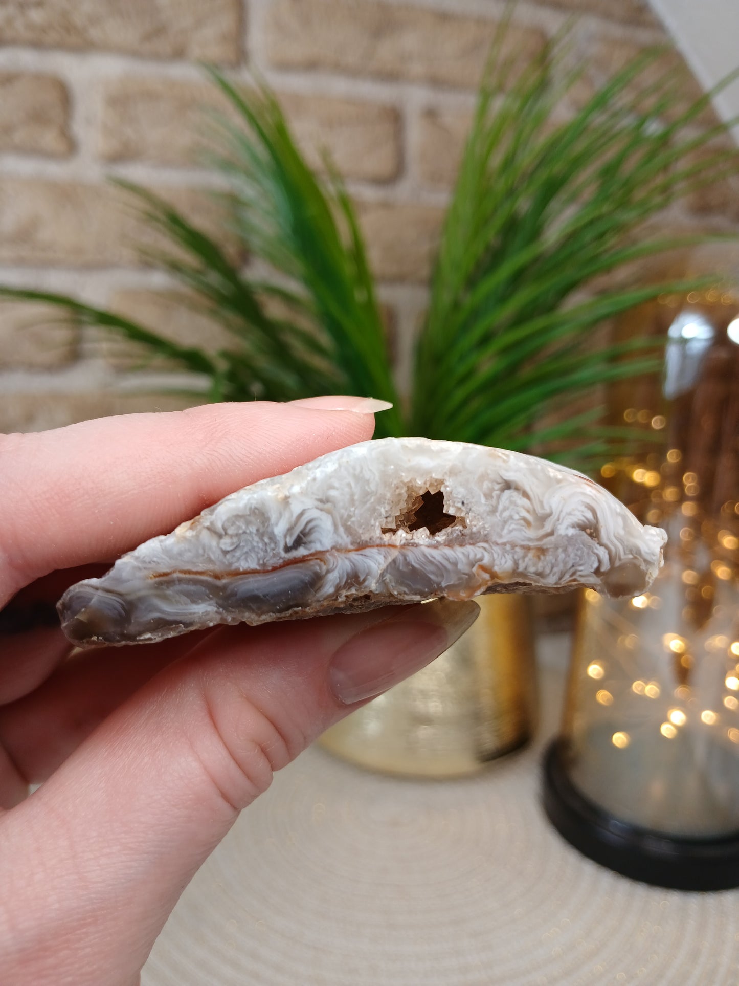 Achat Geode (Anschnitt)