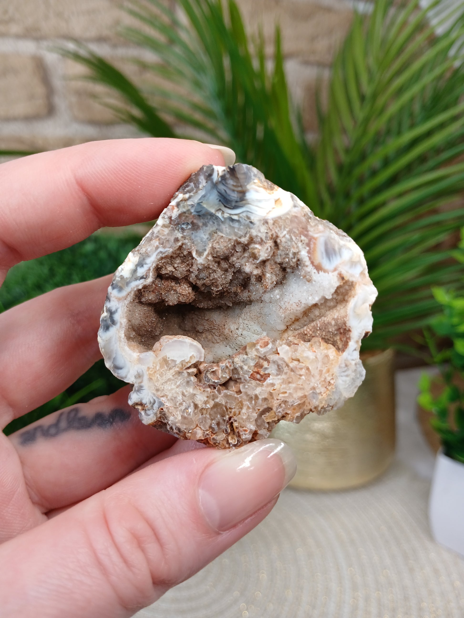 Achat Geode (Anschnitt)