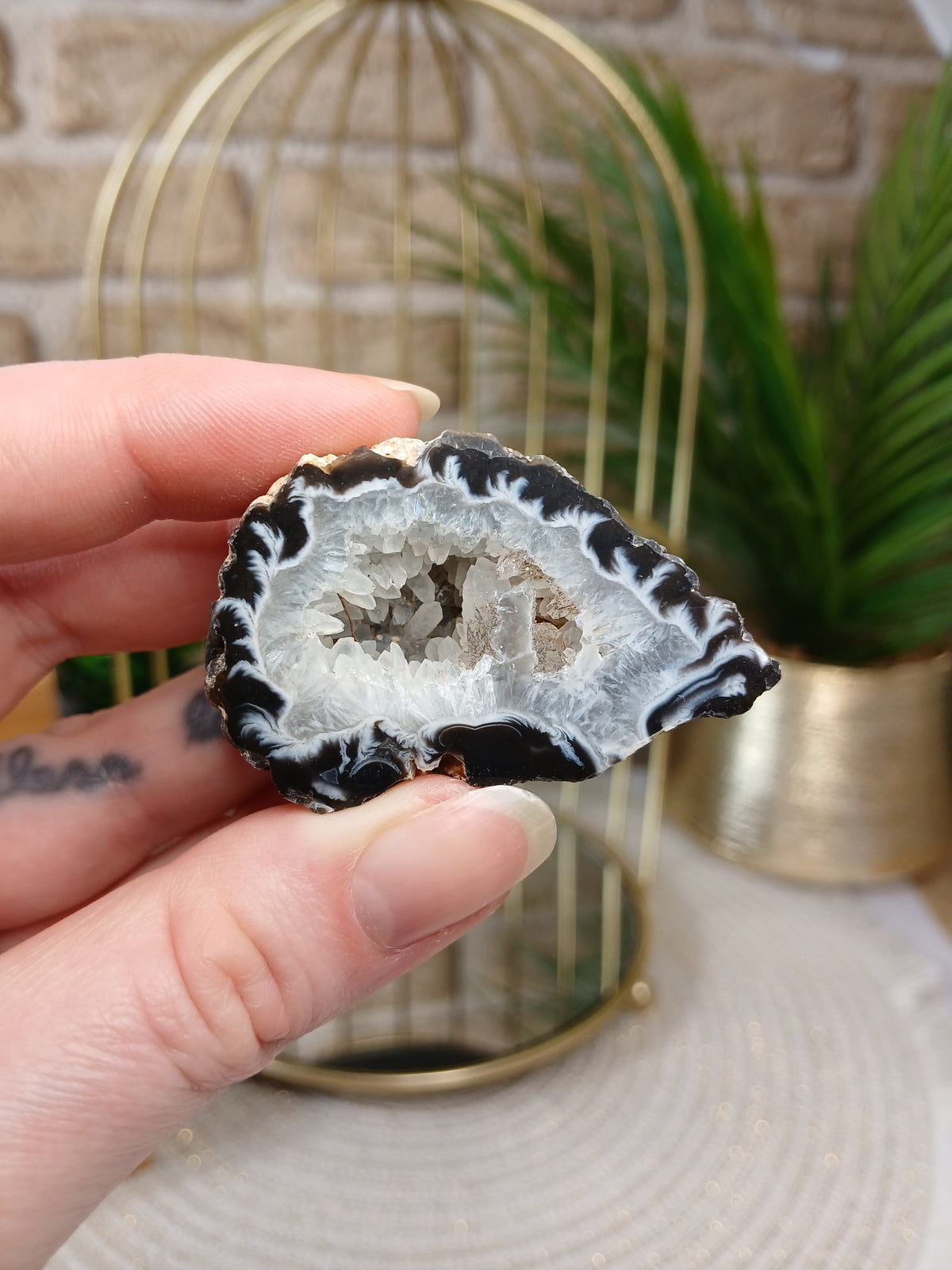 Achat Geode (Anschnitt)