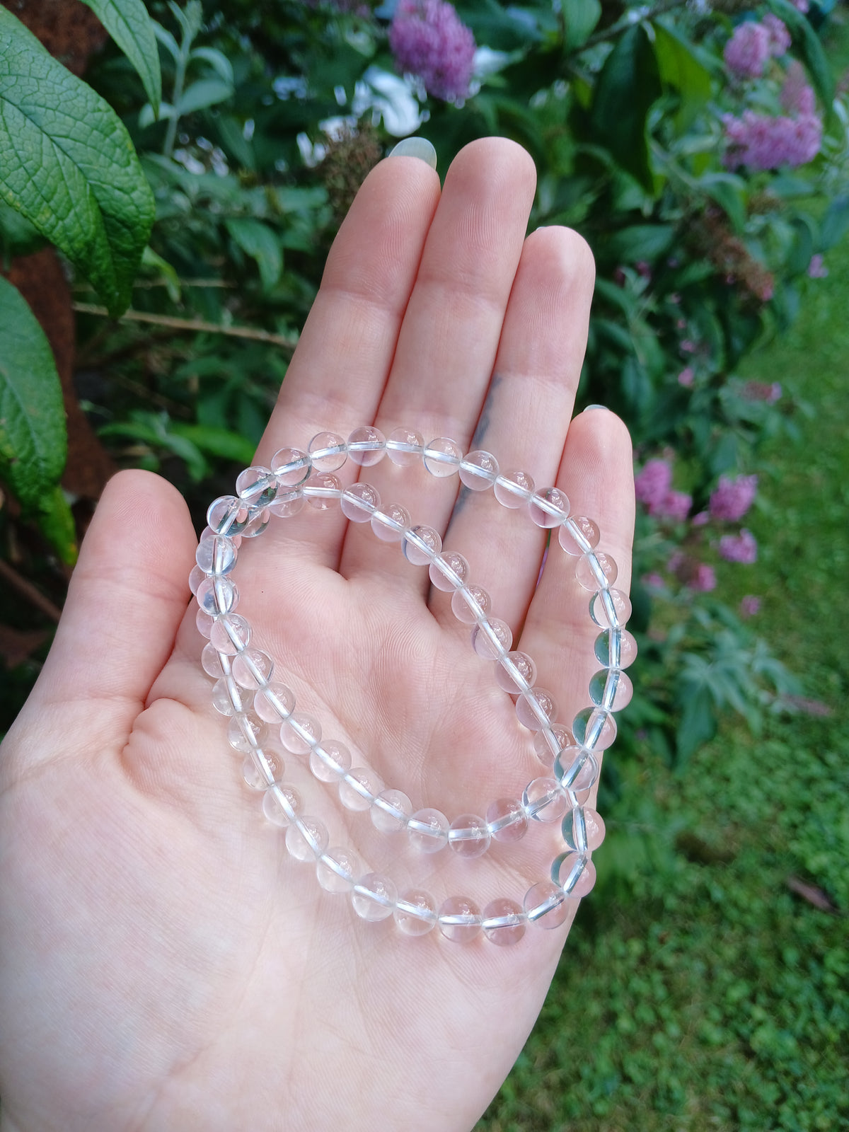 Bergkristall Armband 6mm