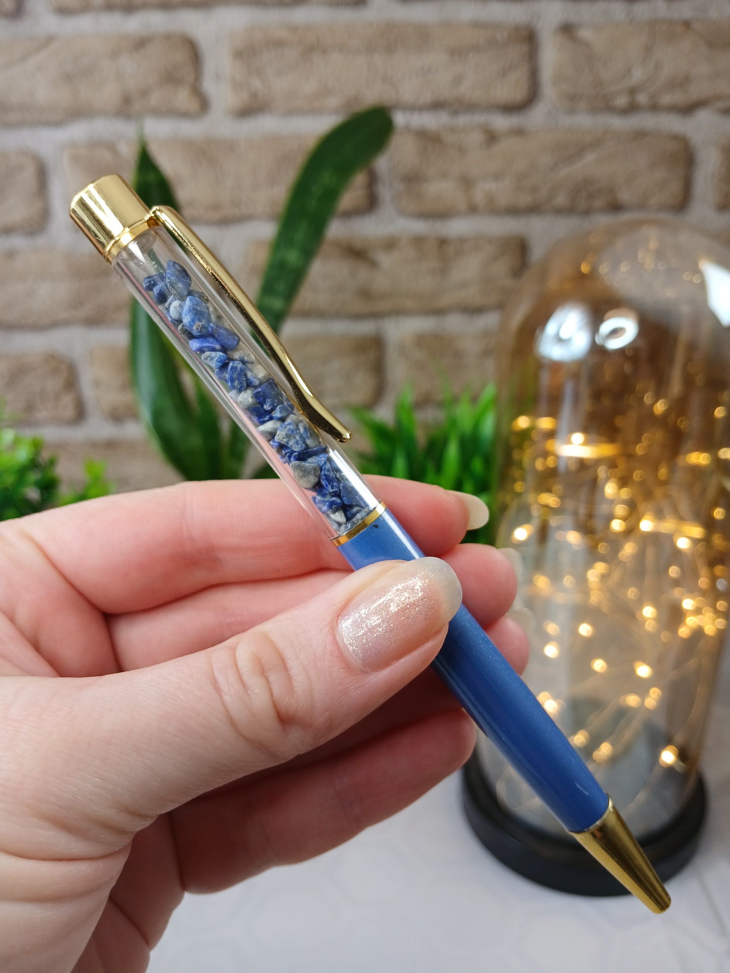Lapislazuli Kugelschreiber 