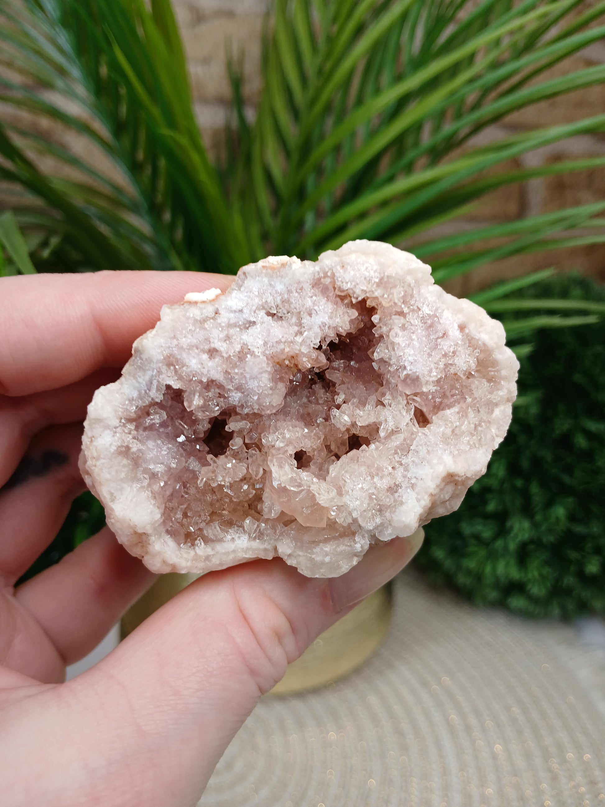 Pink Amethyst Geode
