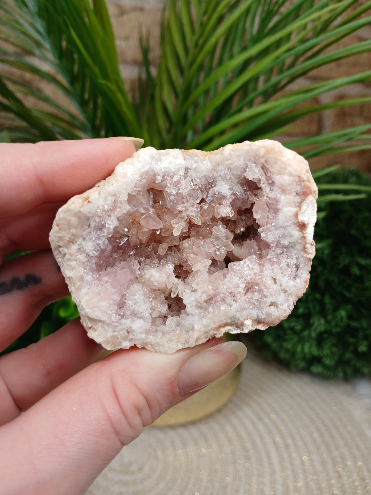 Pink Amethyst Geode