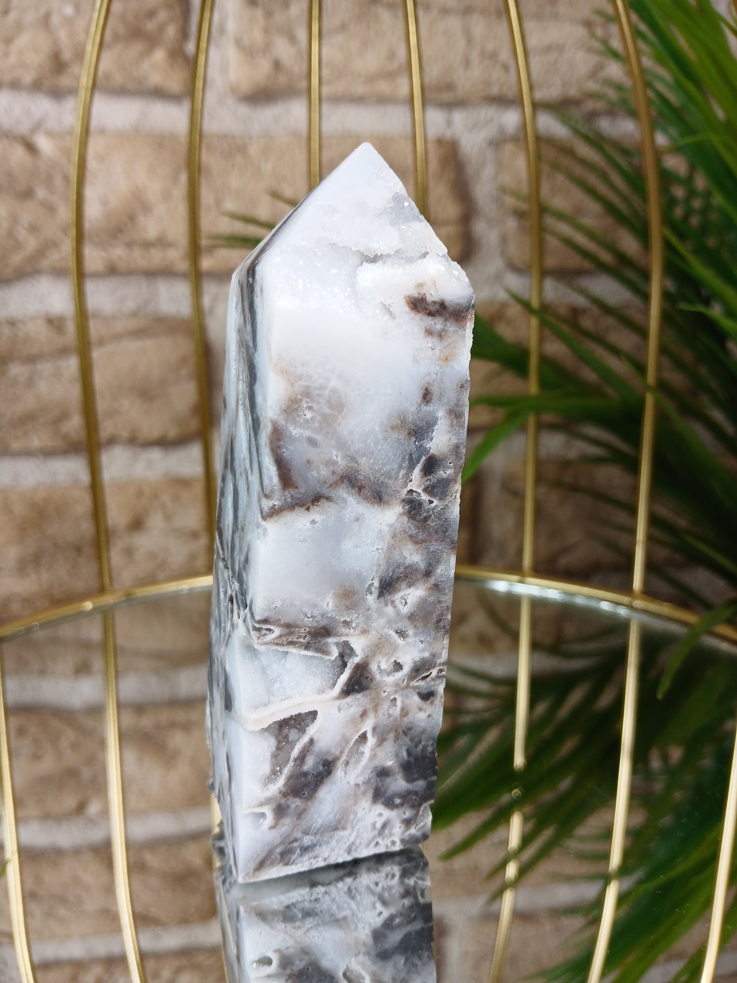 Sphalerit Turm, druzy, Edelstein 