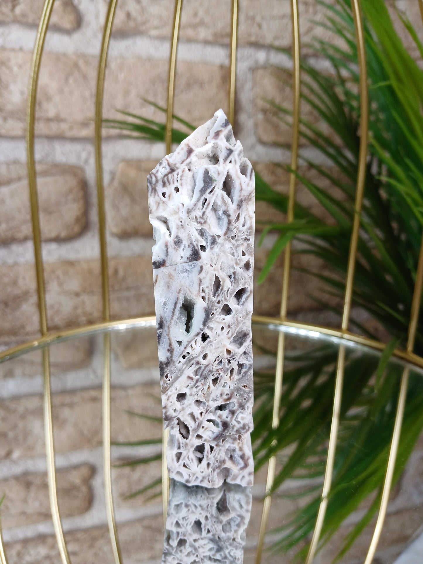 Sphalerit Turm, Edelstein, druzy