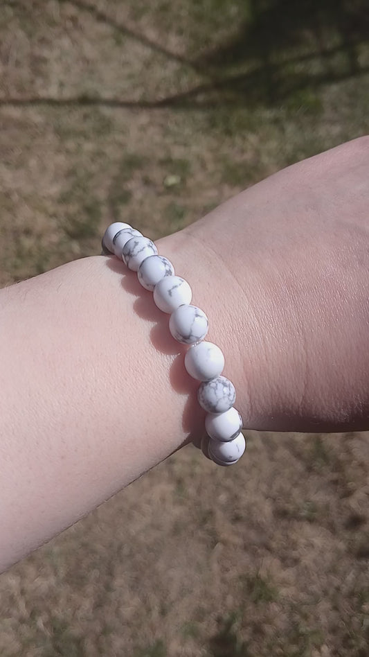 Howlith Armband 8 mm