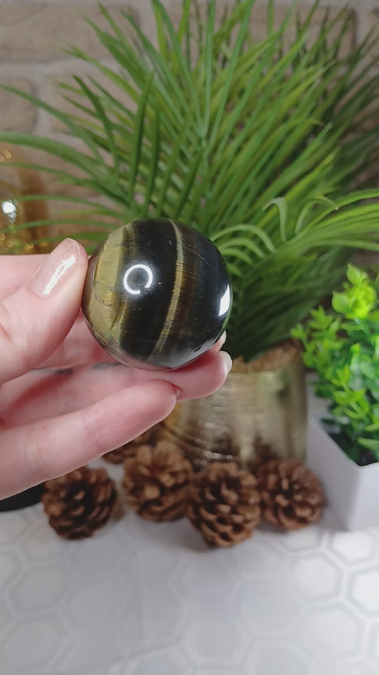 Tigerauge Kugel