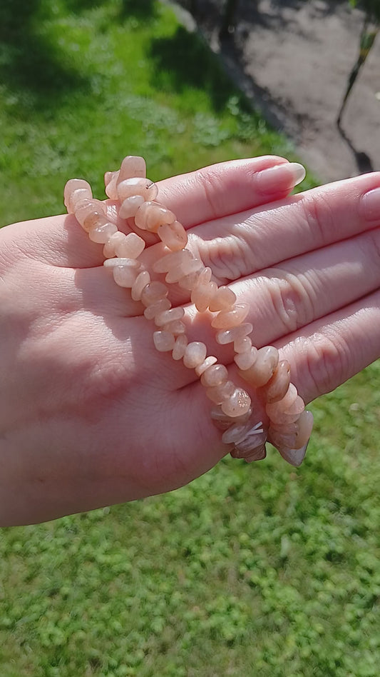 Mondstein Splitter Armband