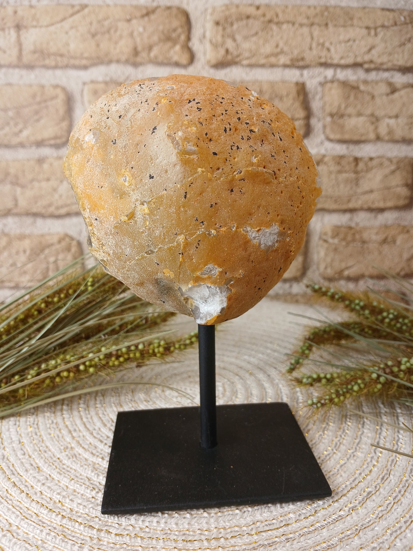 Druzy Achat auf Ständer