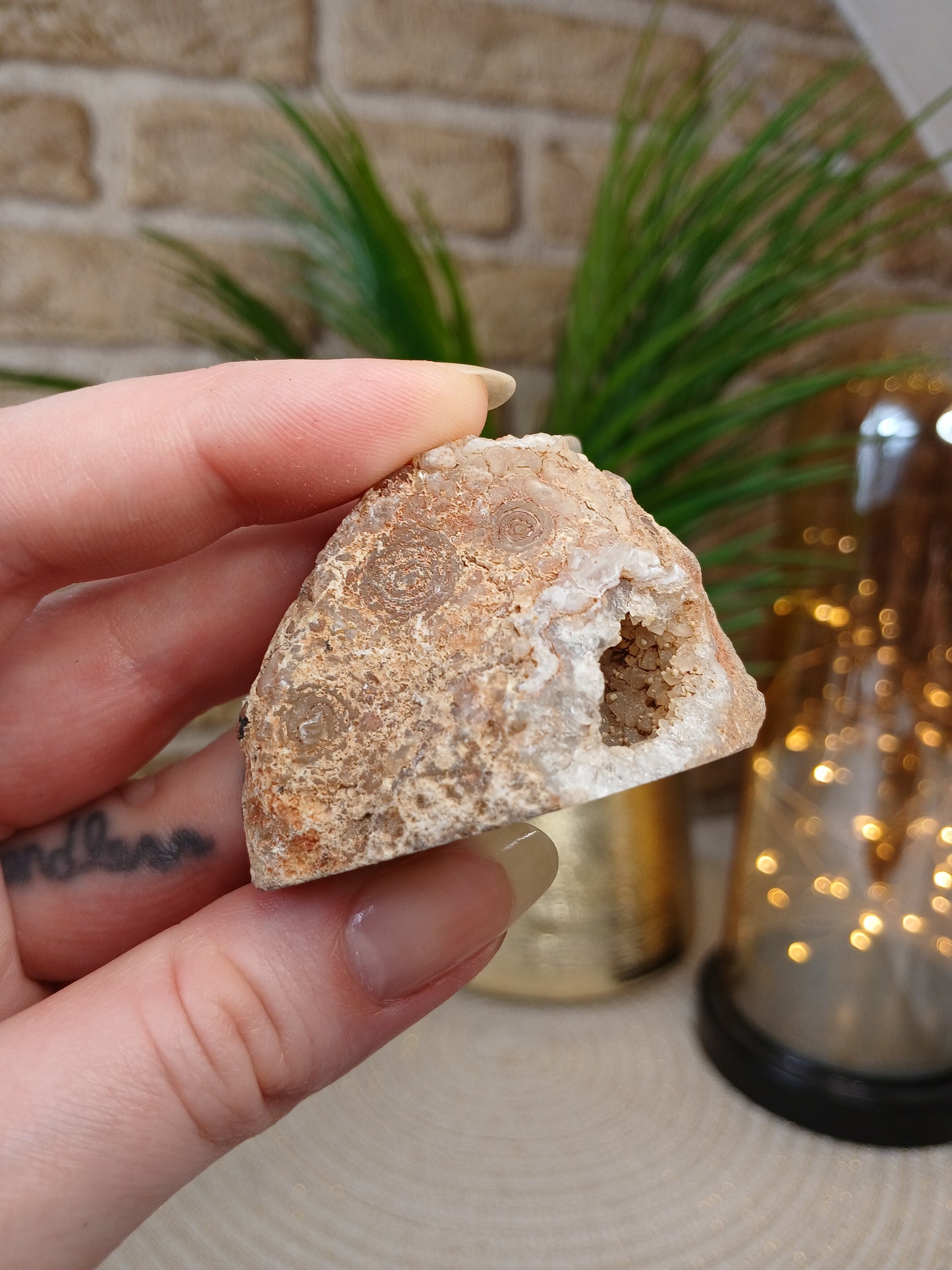 Achat Geode (Anschnitt)
