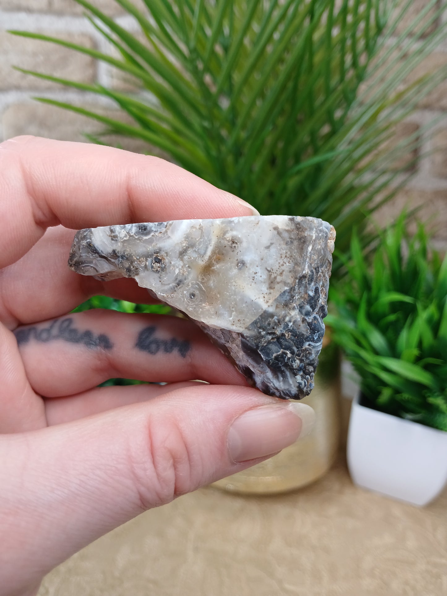 Achat Geode (Anschnitt)