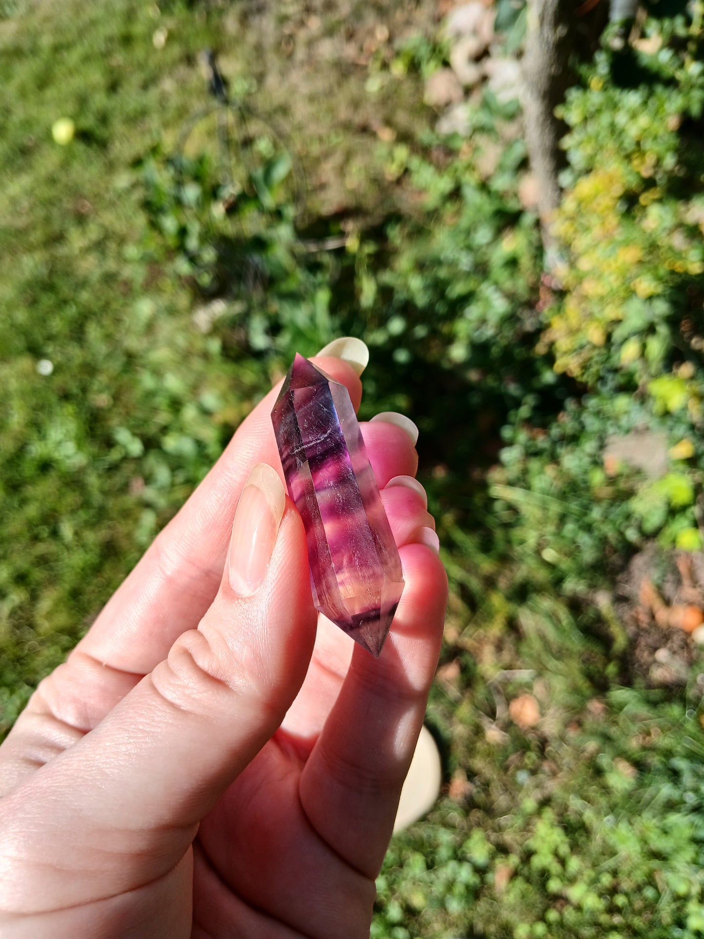 Fluorit Doppelender