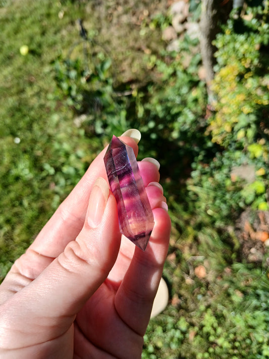 Fluorit Doppelender