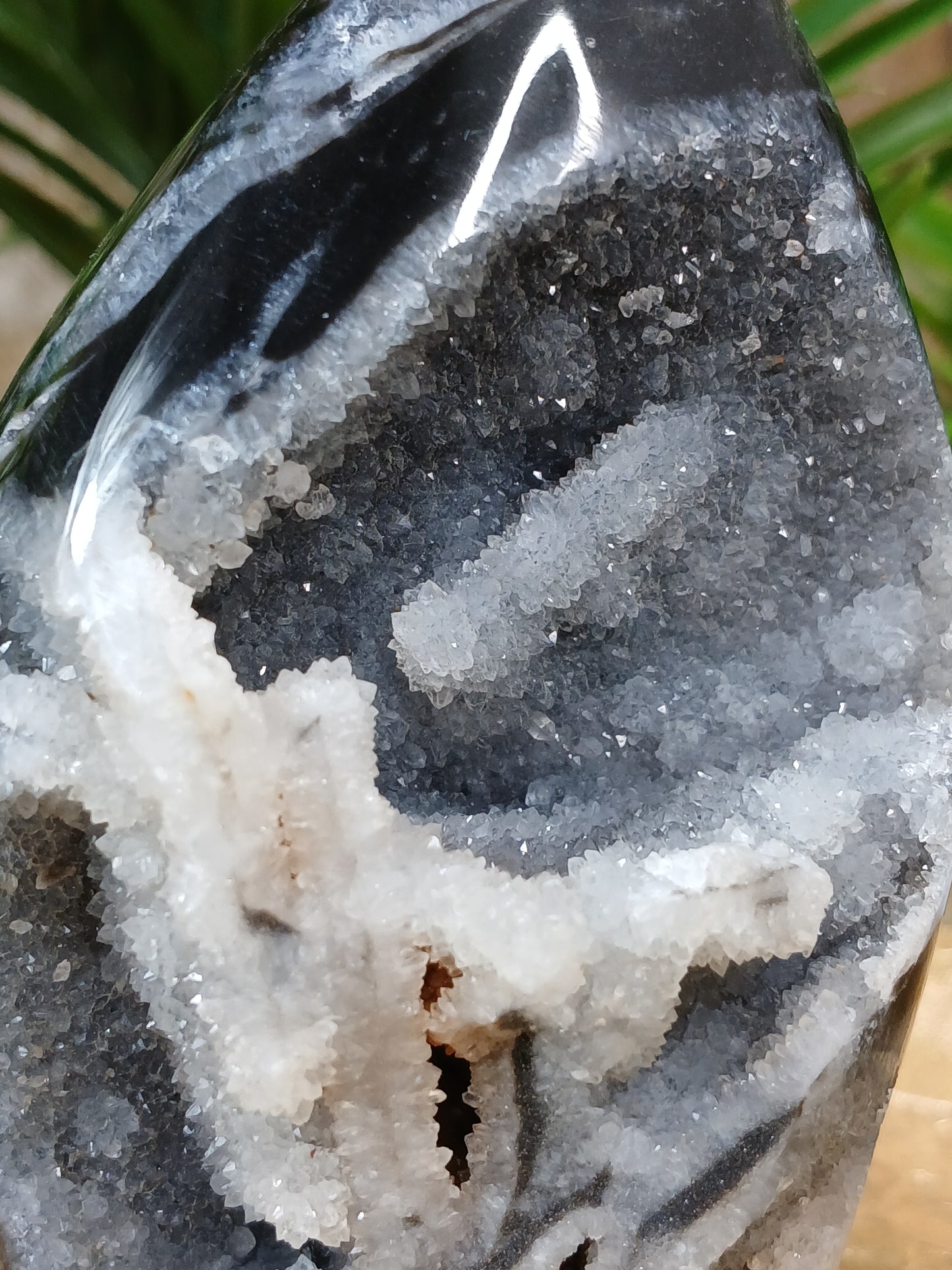 Druzy Sphalerit Spitze