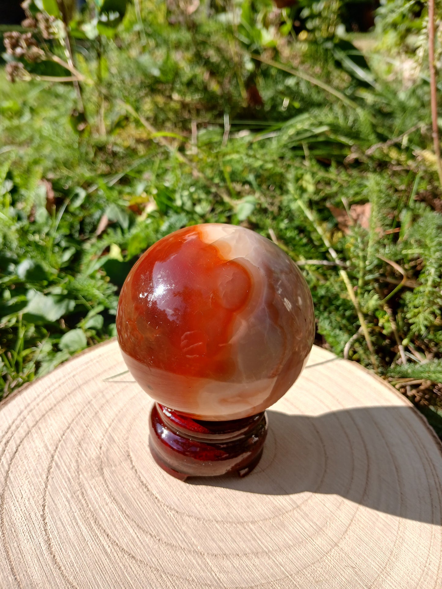 Karneol kugel A-Qualität 6 cm