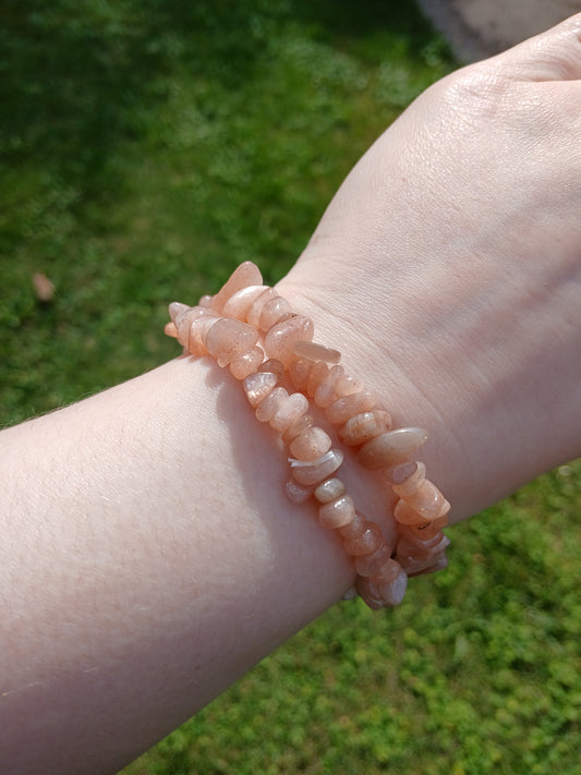 Mondstein Splitter Armband