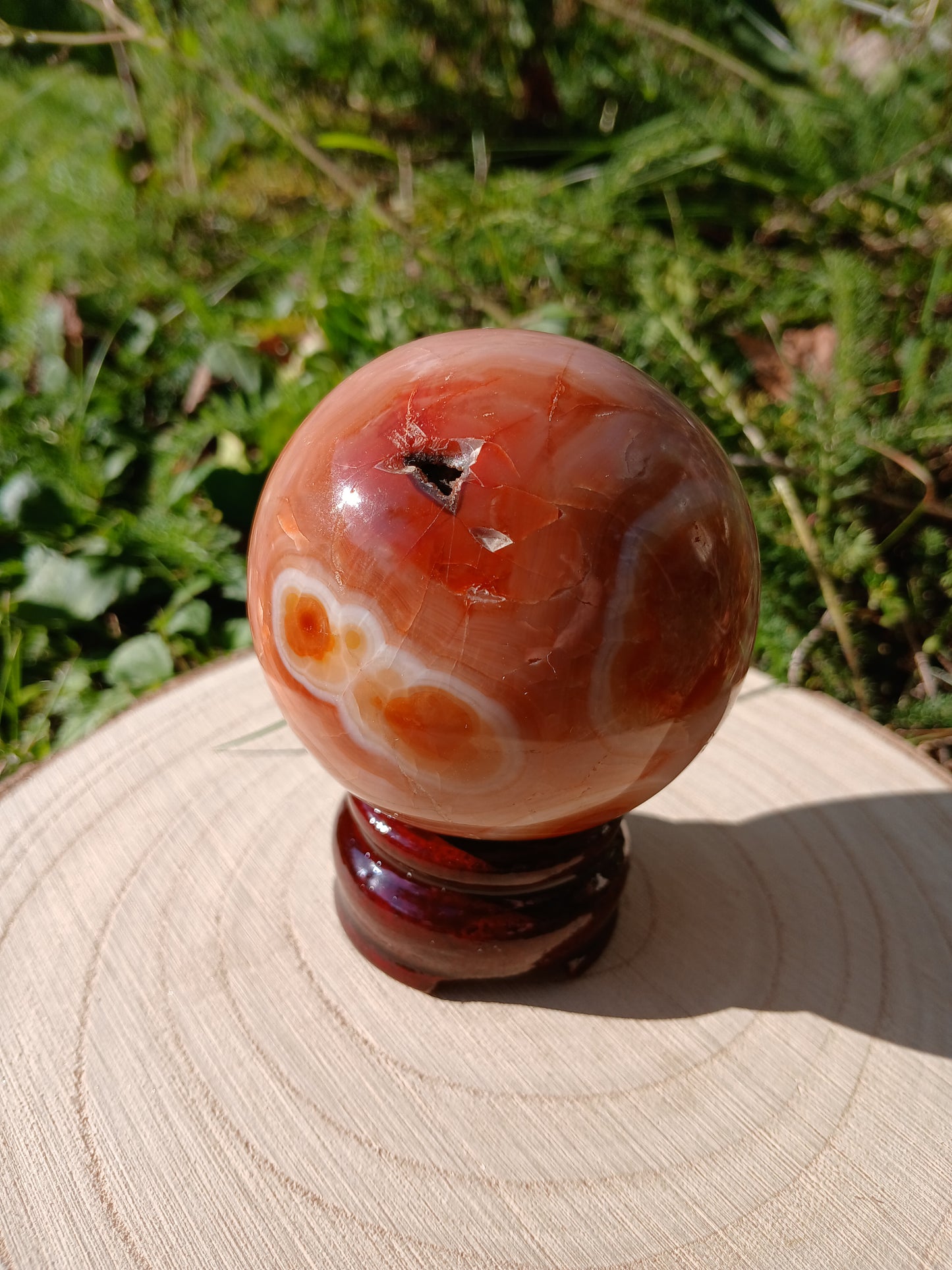Karneol kugel A-Qualität 6 cm