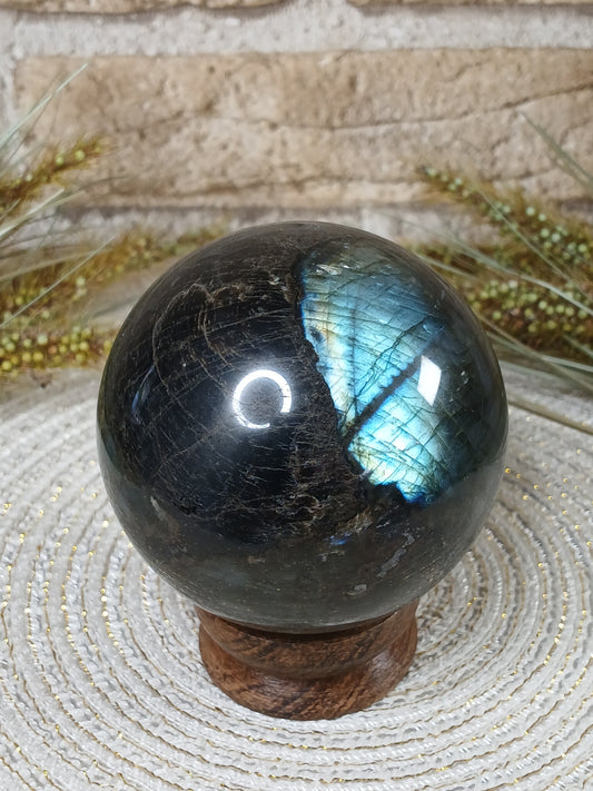 Labradorit Kugel 7,2 cm