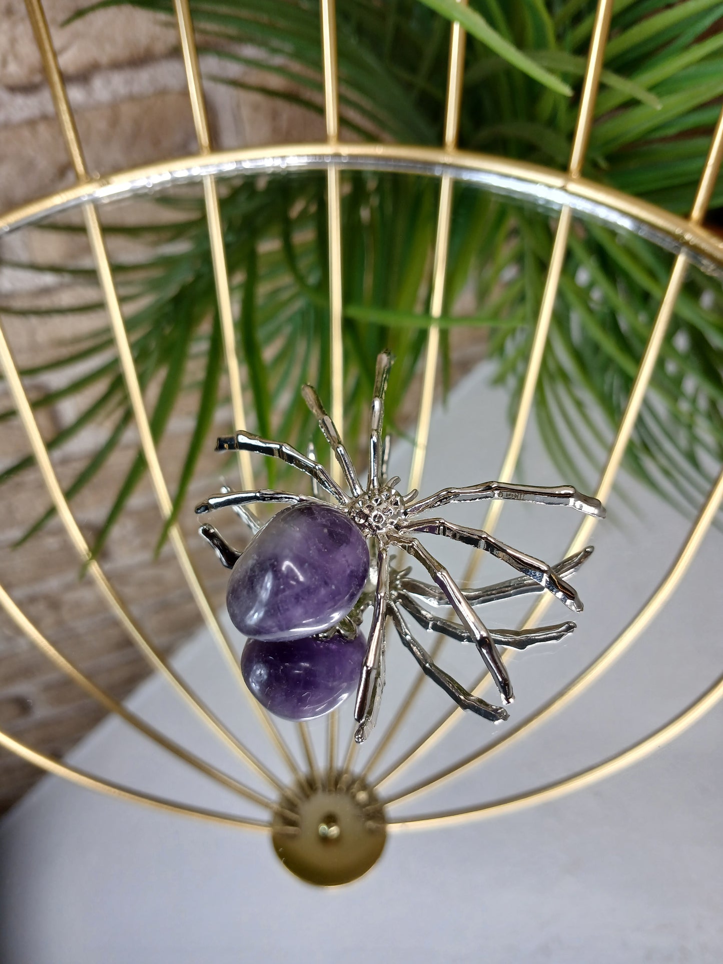 Amethyst Spinne