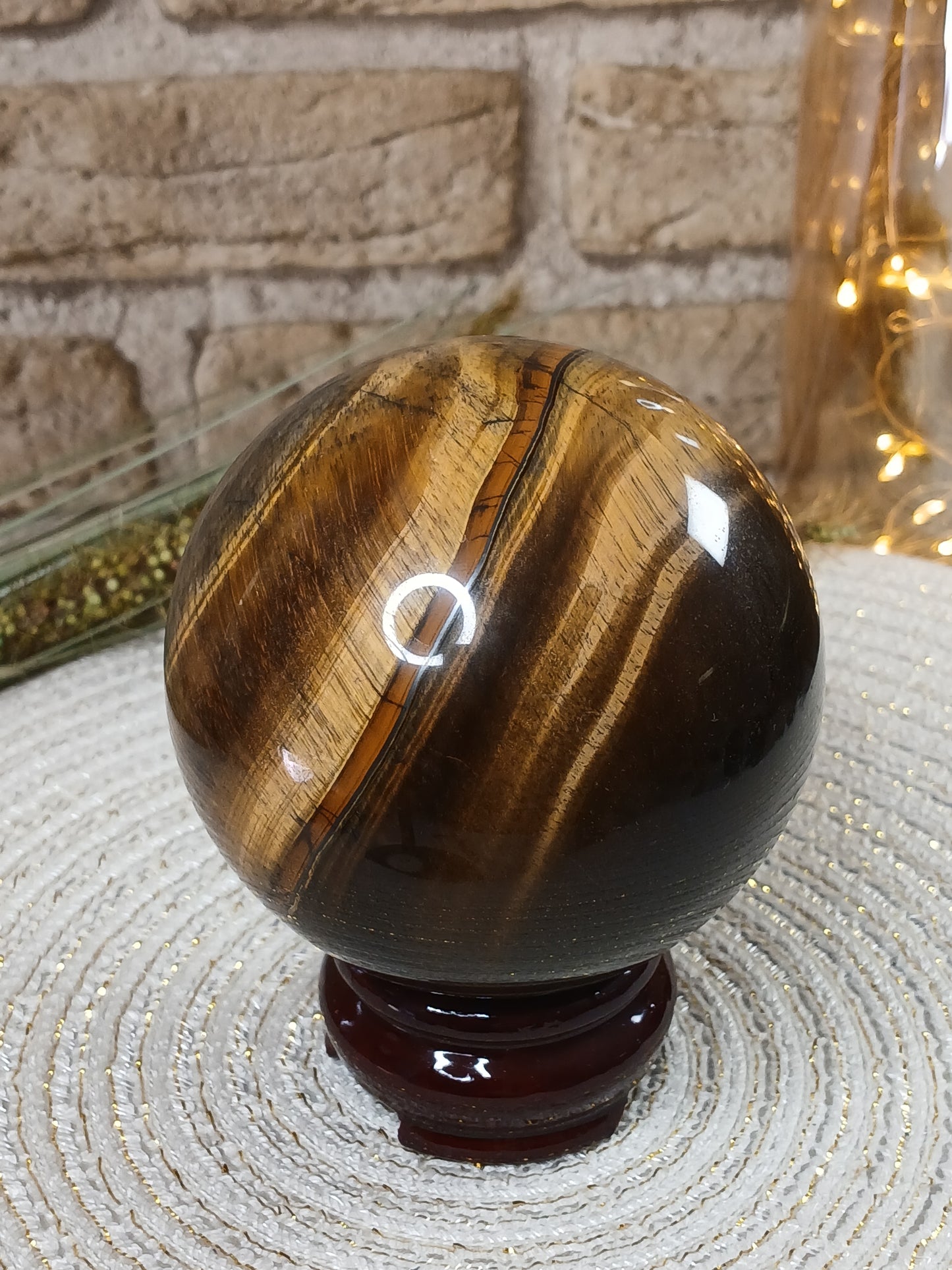 Tigerauge kugel 7,9 cm