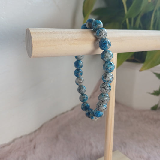 Azurit Armband 8 mm
