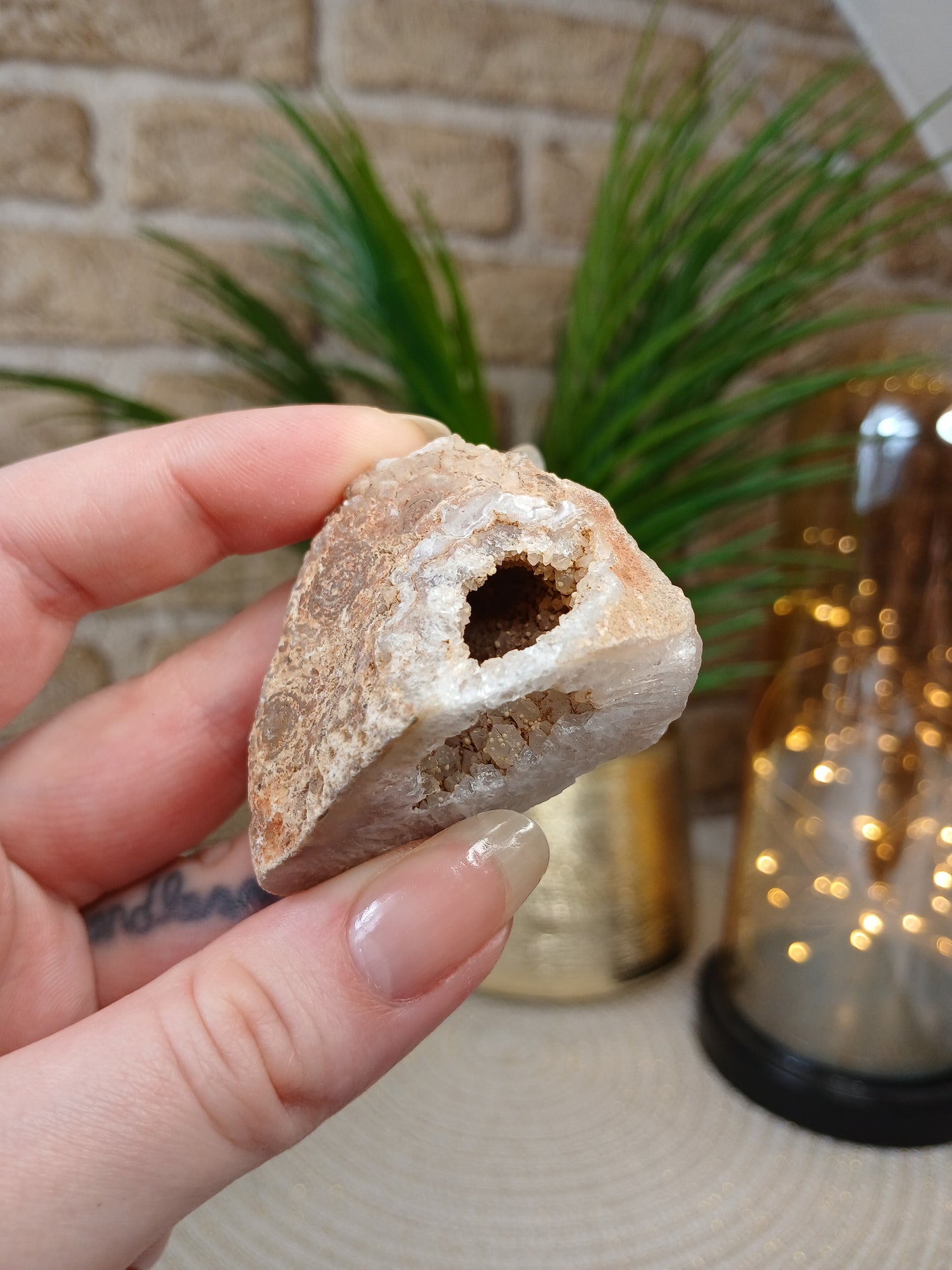 Achat Geode (Anschnitt)