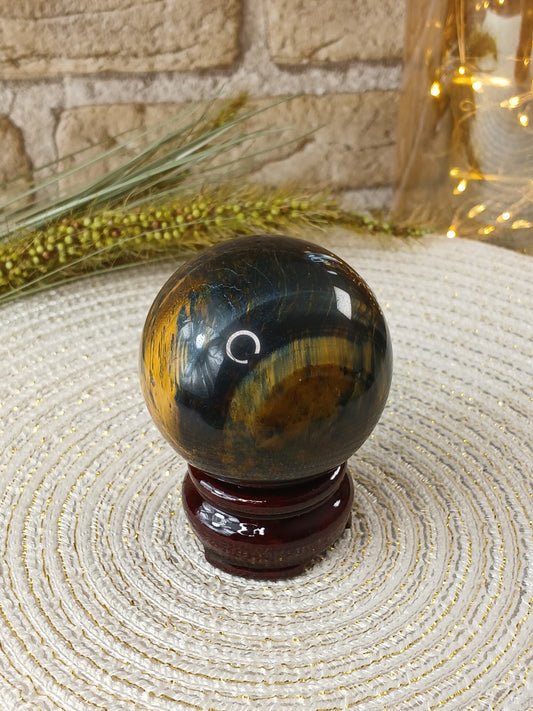 Tigerauge kugel 5,6 cm