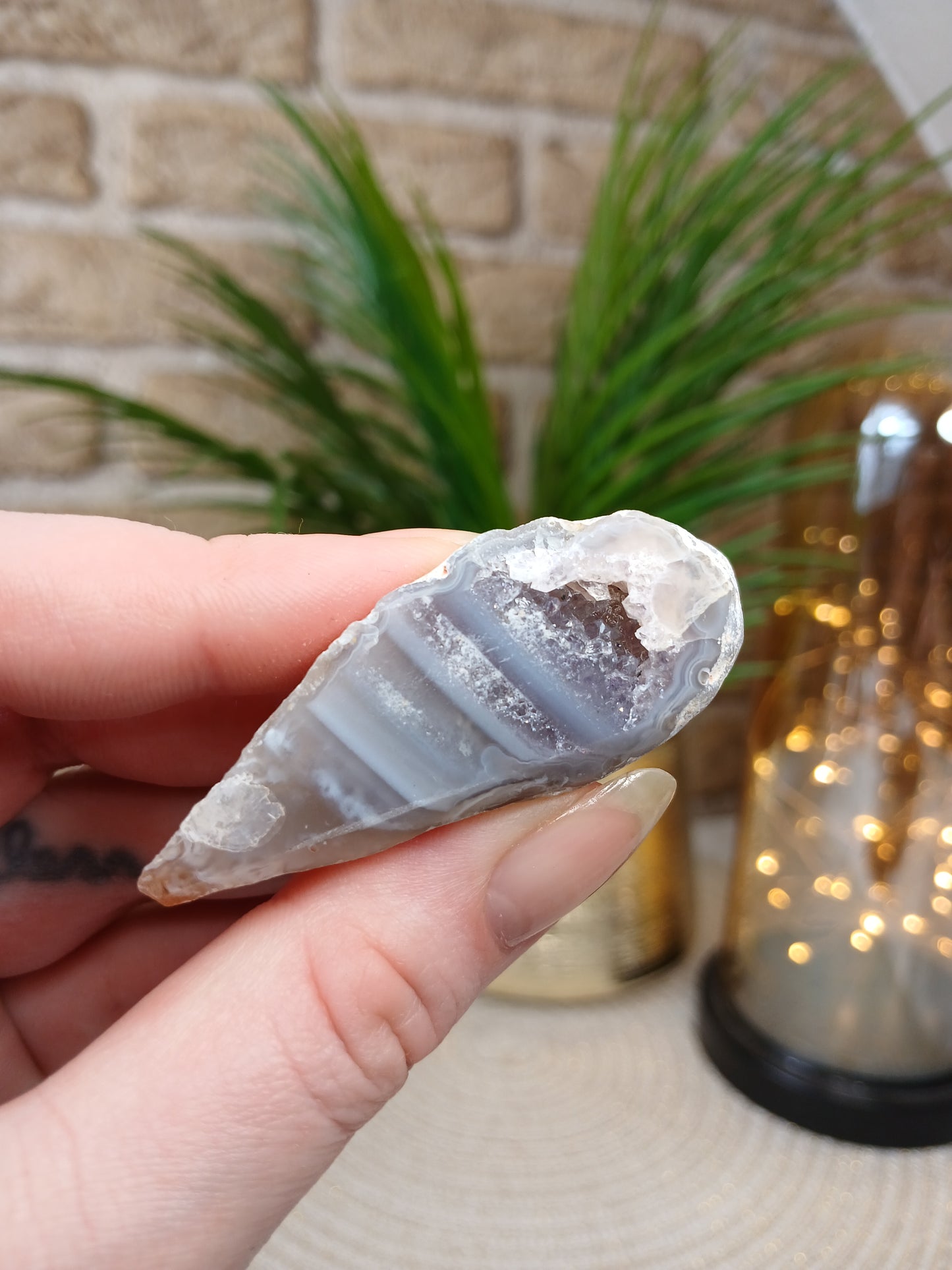 Achat Geode (Anschnitt)