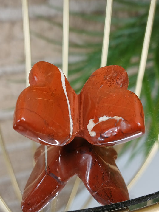 Roter Jaspis Schmetterling