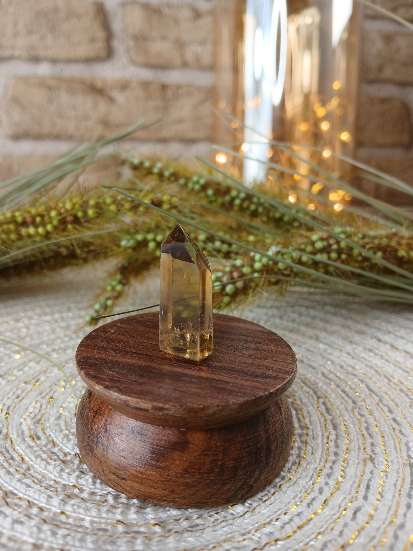 Naturcitrin Mini Spitze 2,7 cm