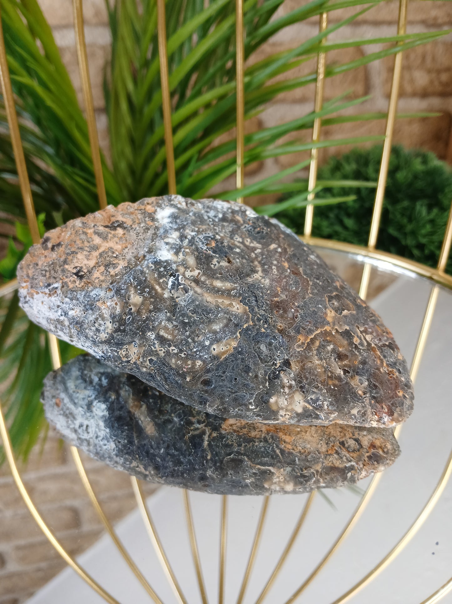 Achat Geode (Anschnitt)