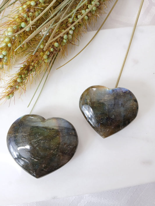 Labradorit Herz