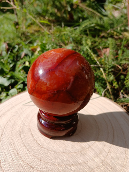 Karneol Kugel A-Qualität 5,7 cm